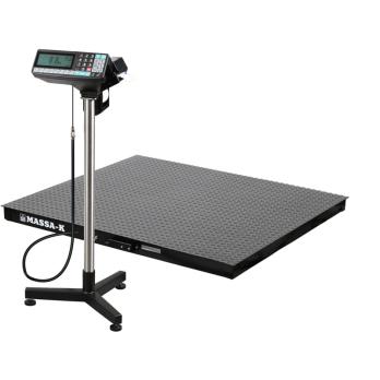 Весы платформенные с печатью этикеток МАССА-К 4D-PM-15/12-1500-RP