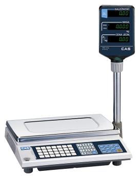 Весы торговые CAS AP (30EX, VFD, RS-232)
